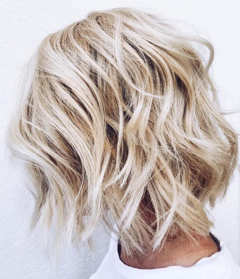 Chin-Length Shaggy Bob