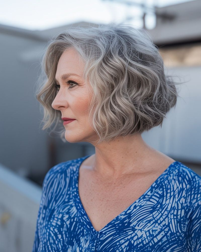 Asymmetrical Chin-Length Cut