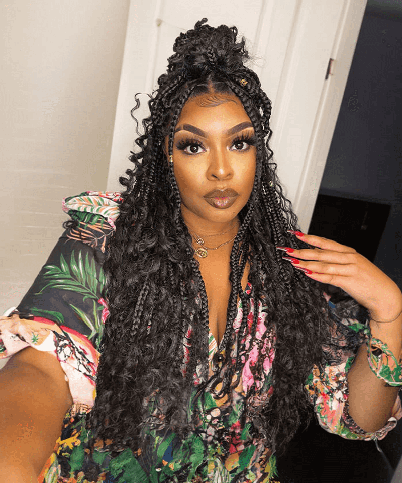 Bohemian Micro Braids