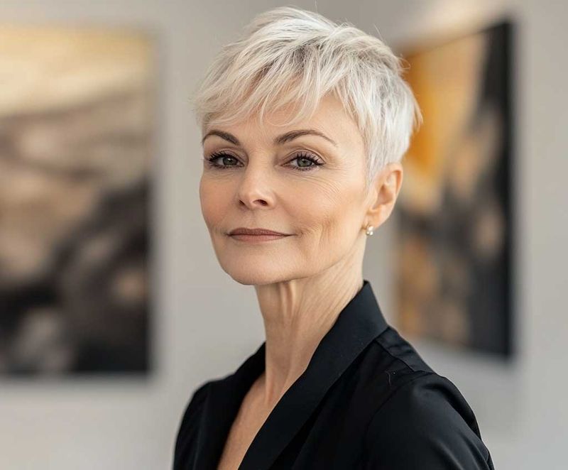 Classic Pixie with Soft Layers