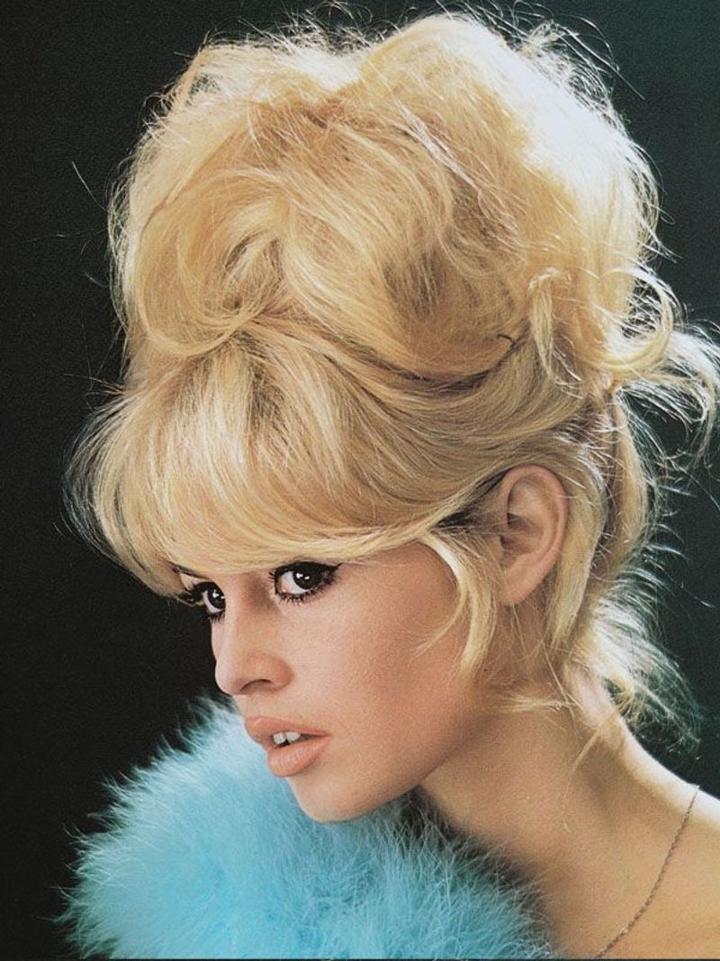 Bardot's Tousled Volume