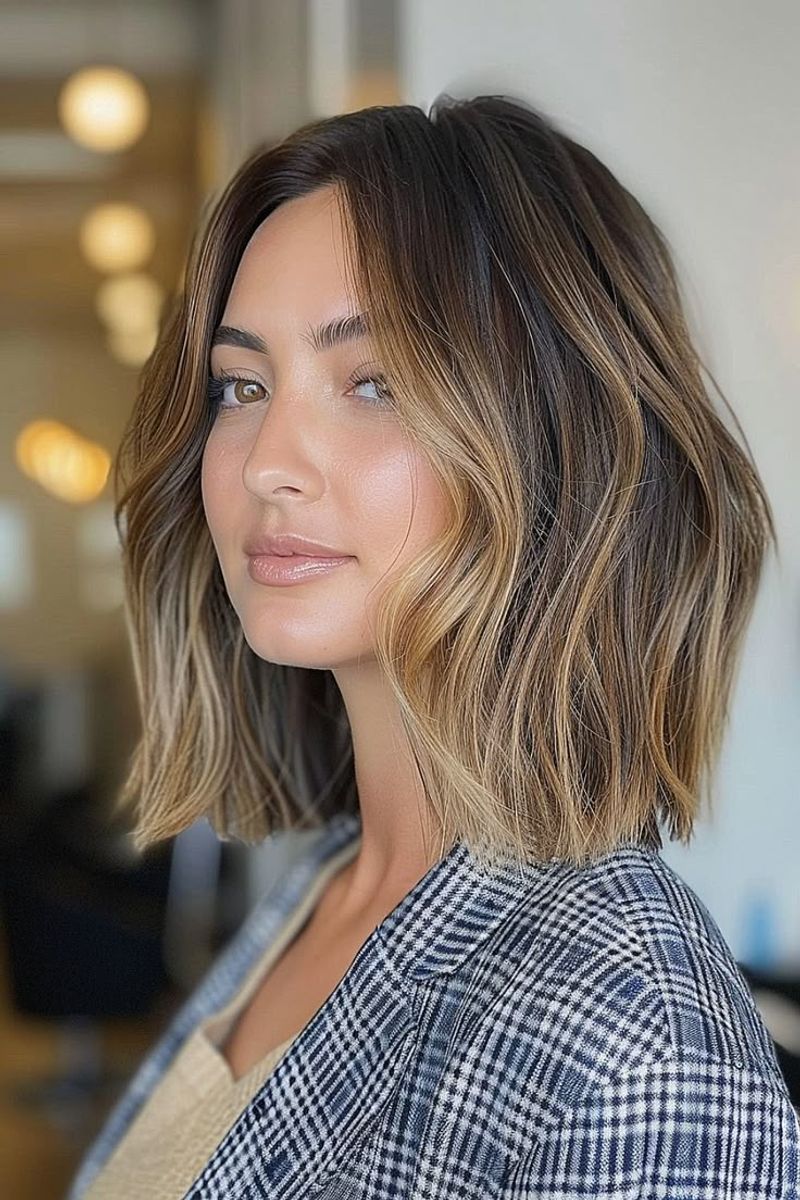 Textured Blunt Bob