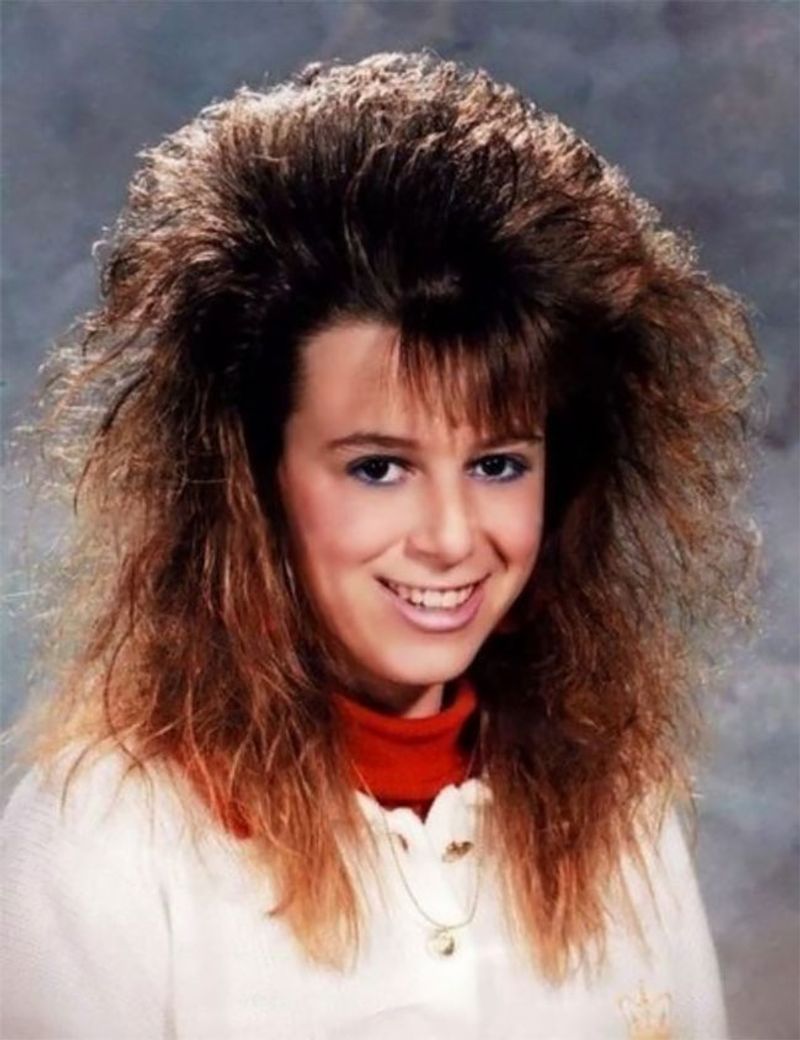 The Aqua Net Waterfall Bangs