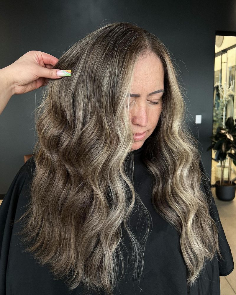Long Layers with Face Framing
