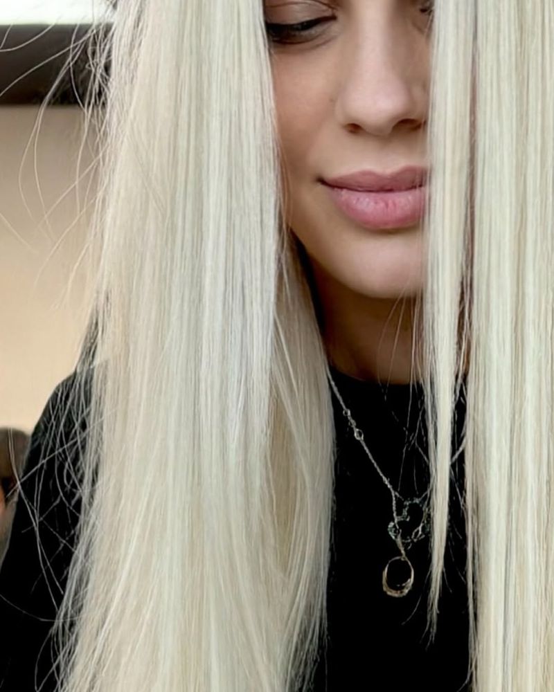 Blonde décolorée