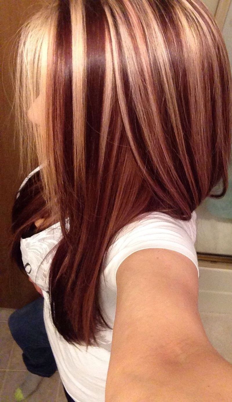 Blonde Racing Stripes