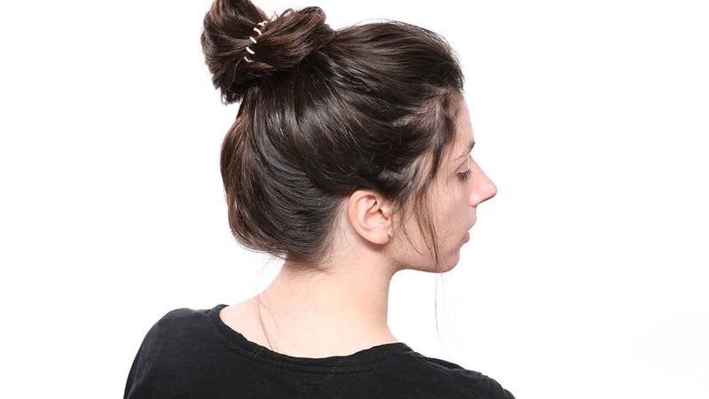 The Five-Minute Messy Bun
