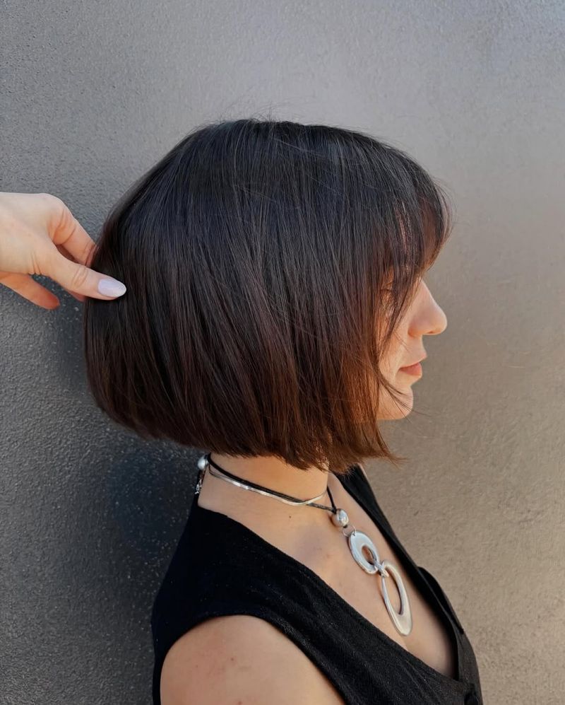 Blunt Bob with Minimal Layers