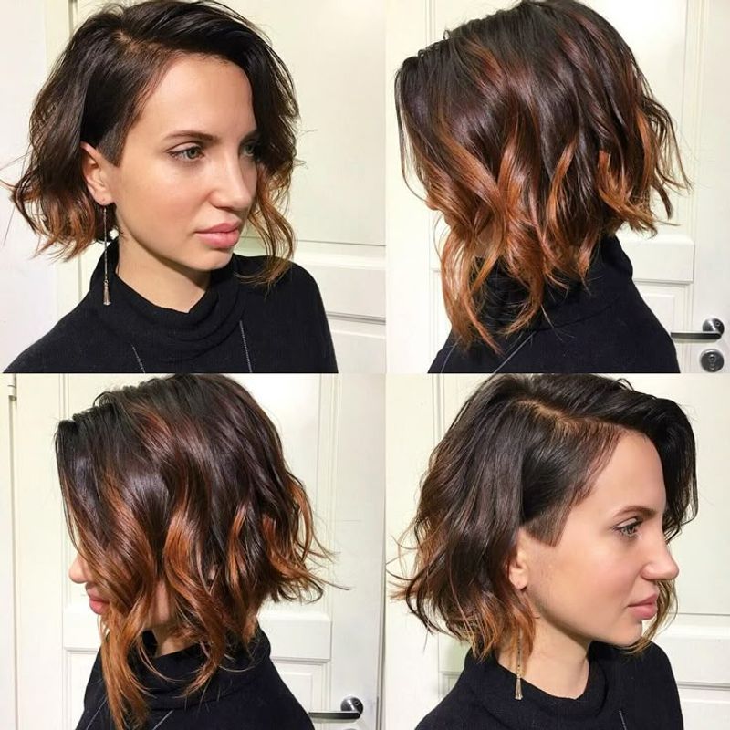 The Undercut Textured Bob