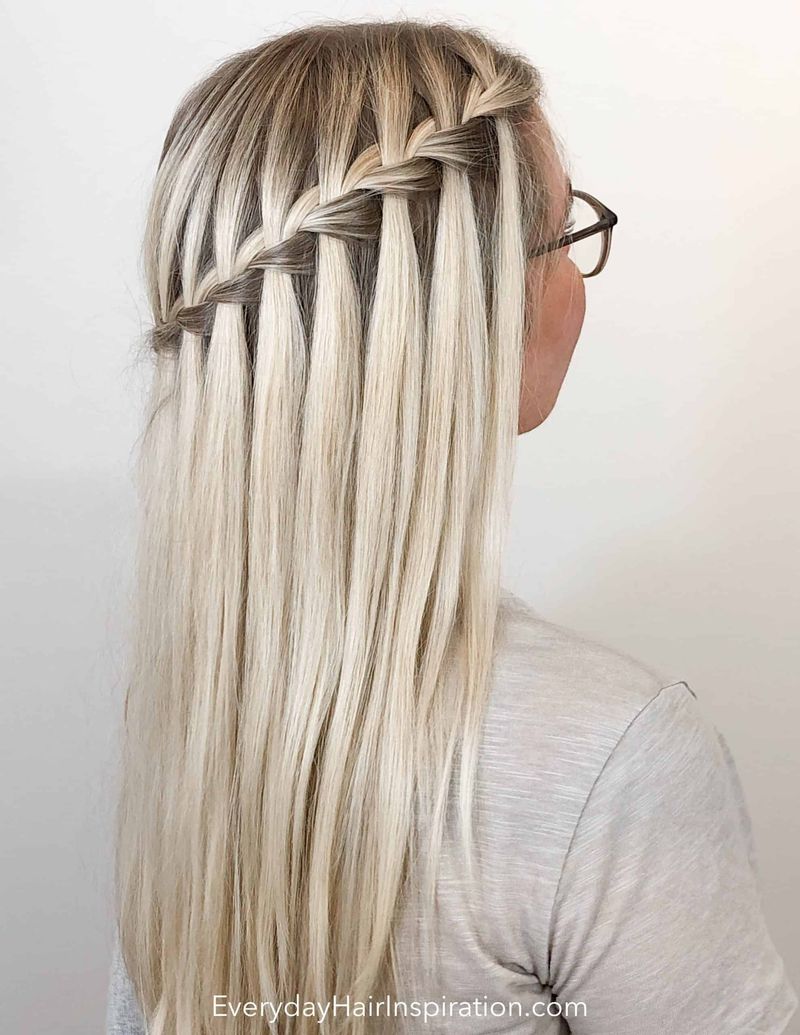 La trenza cascada