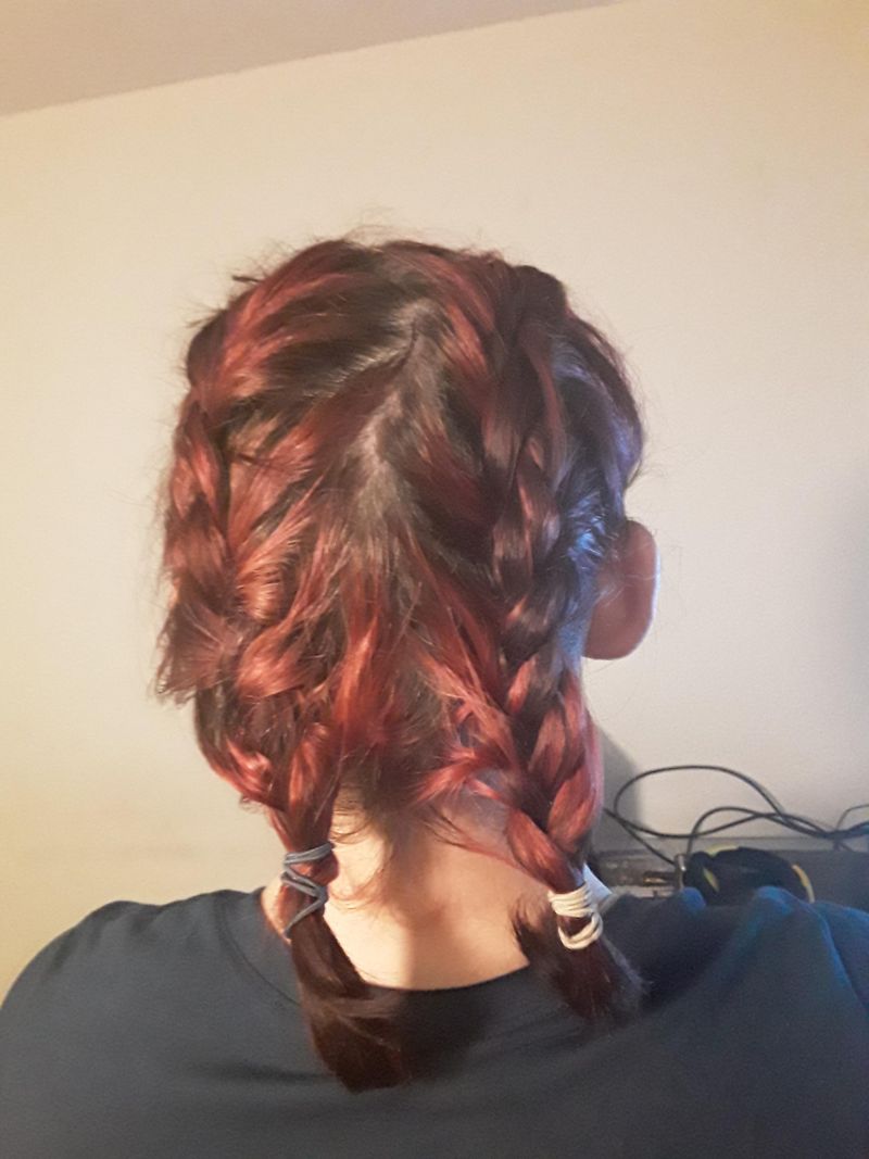The Dutch Braid Pigtails