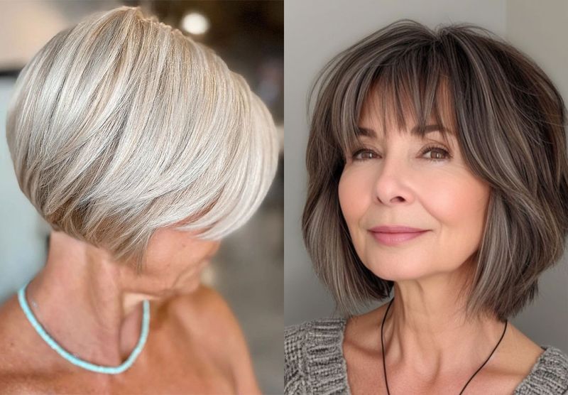 Pyramid-Shaped Bob