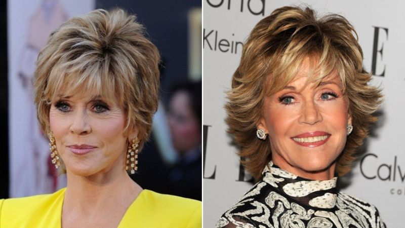 The Jane Fonda Feathered Shag