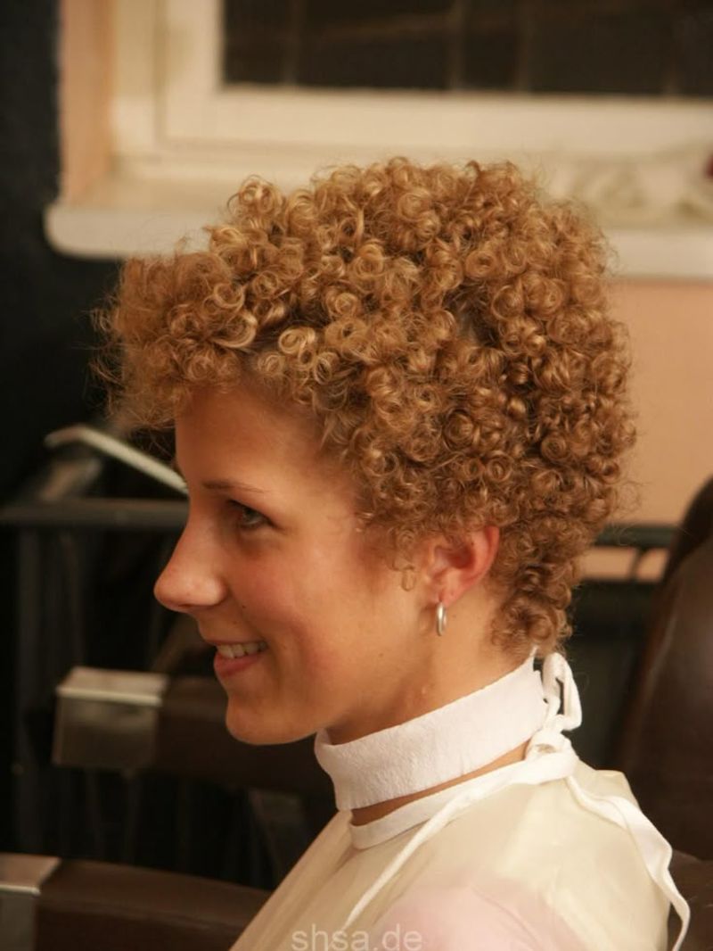 Tight Poodle Perms