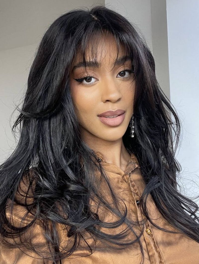 Wispy Thin Bangs