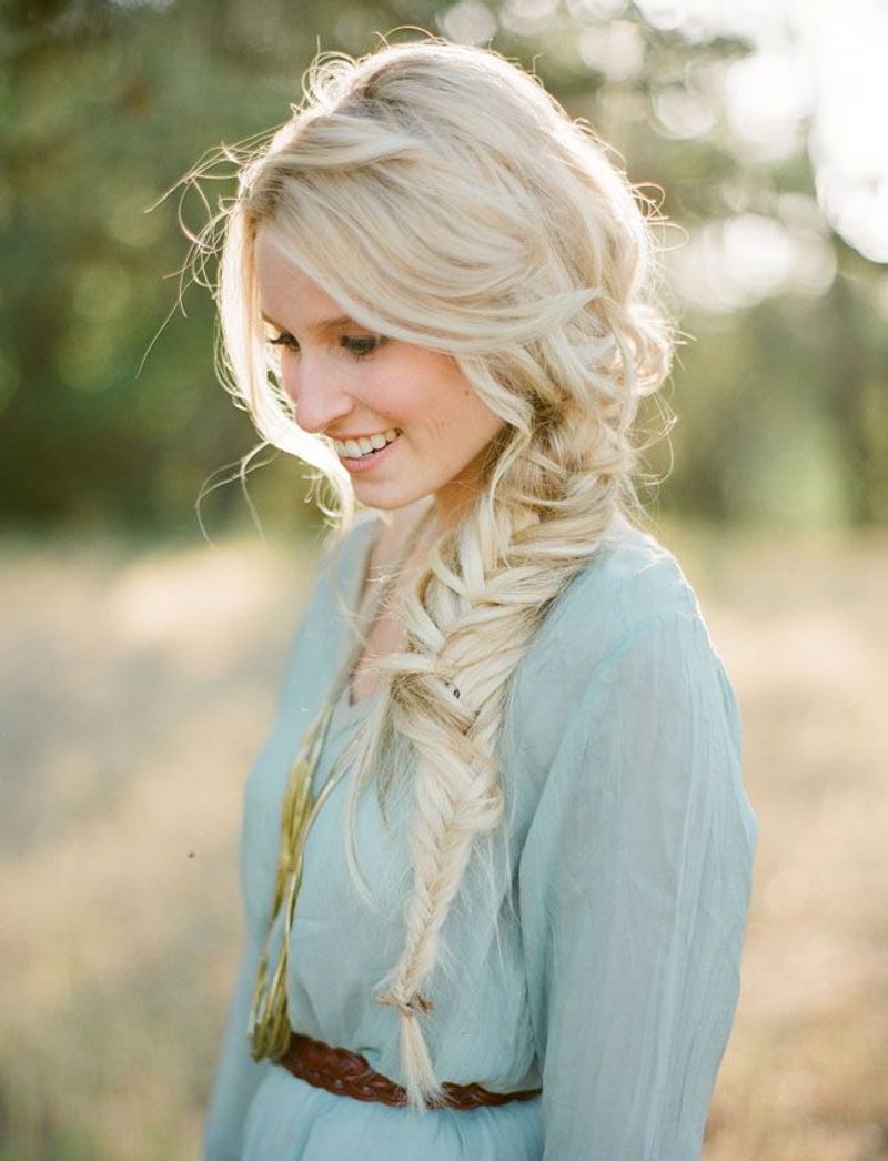 The Fishtail Side Braid