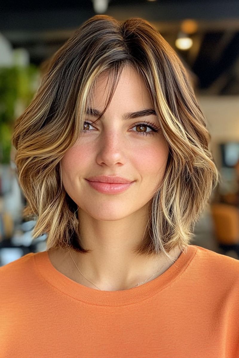 The Bob with Face-Framing Layers