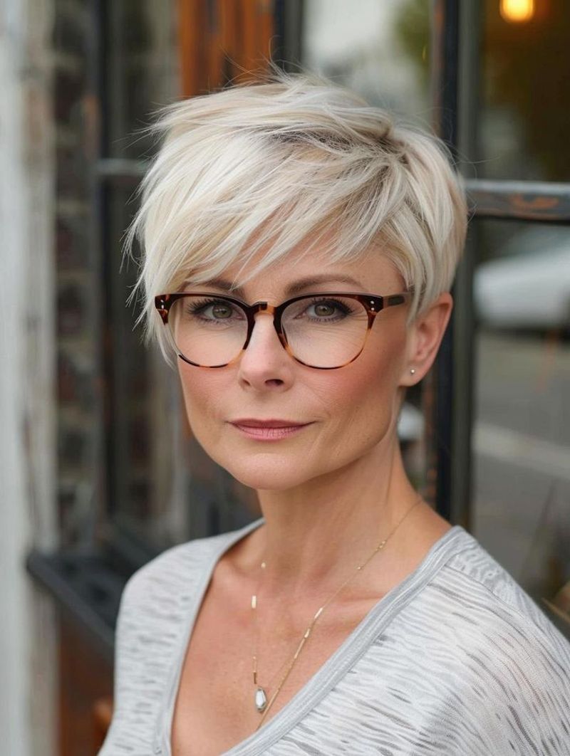 Sophisticated Pixie Cut