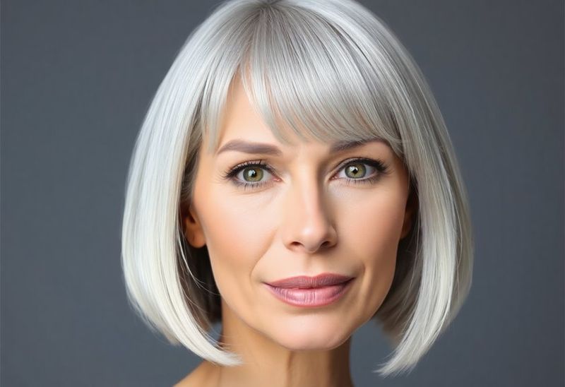The Blunt Chin-Length Bob
