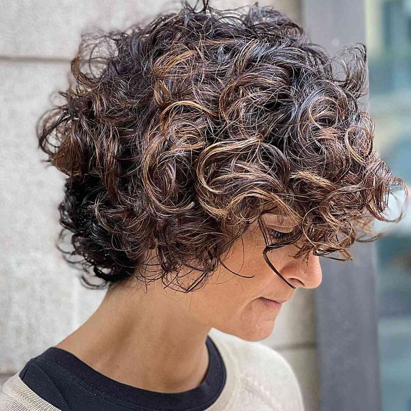The Curly Bob with Layers