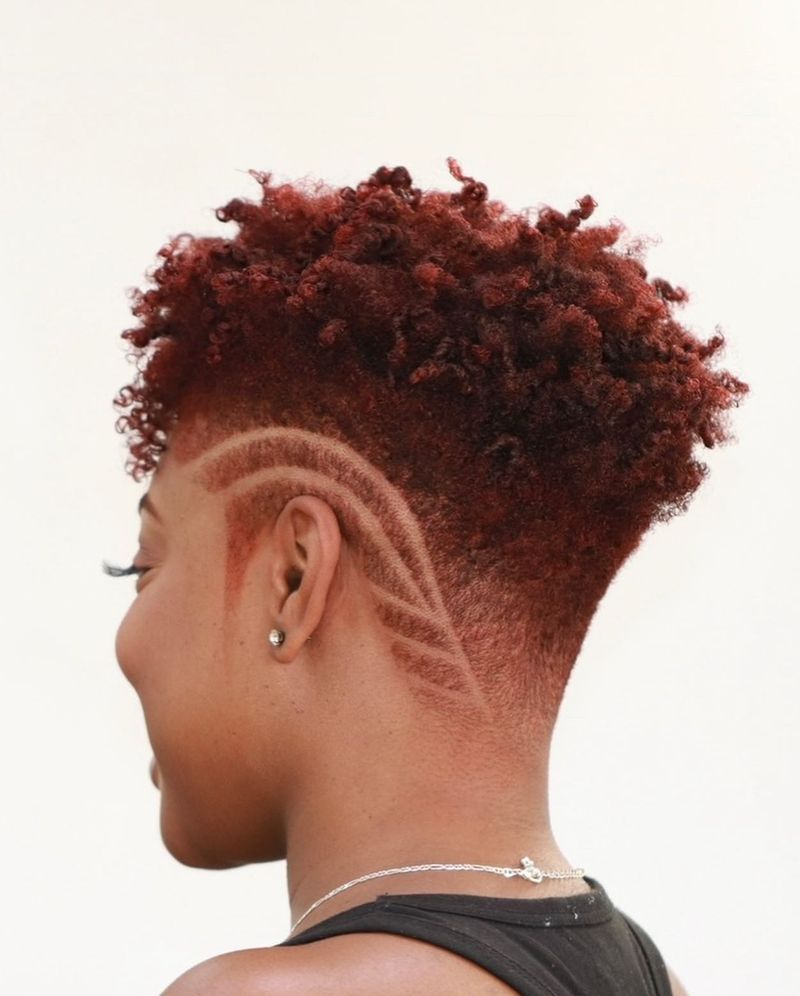 Shaped-Up Fade with Defined Curls