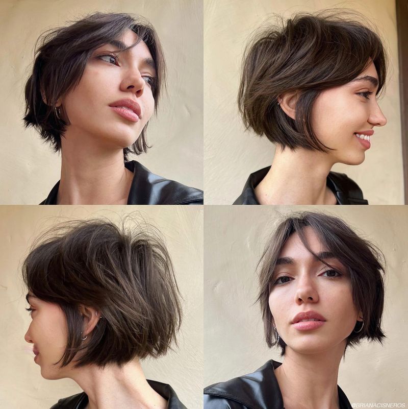 Bixie Cut (Bob-Pixie Hybrid)