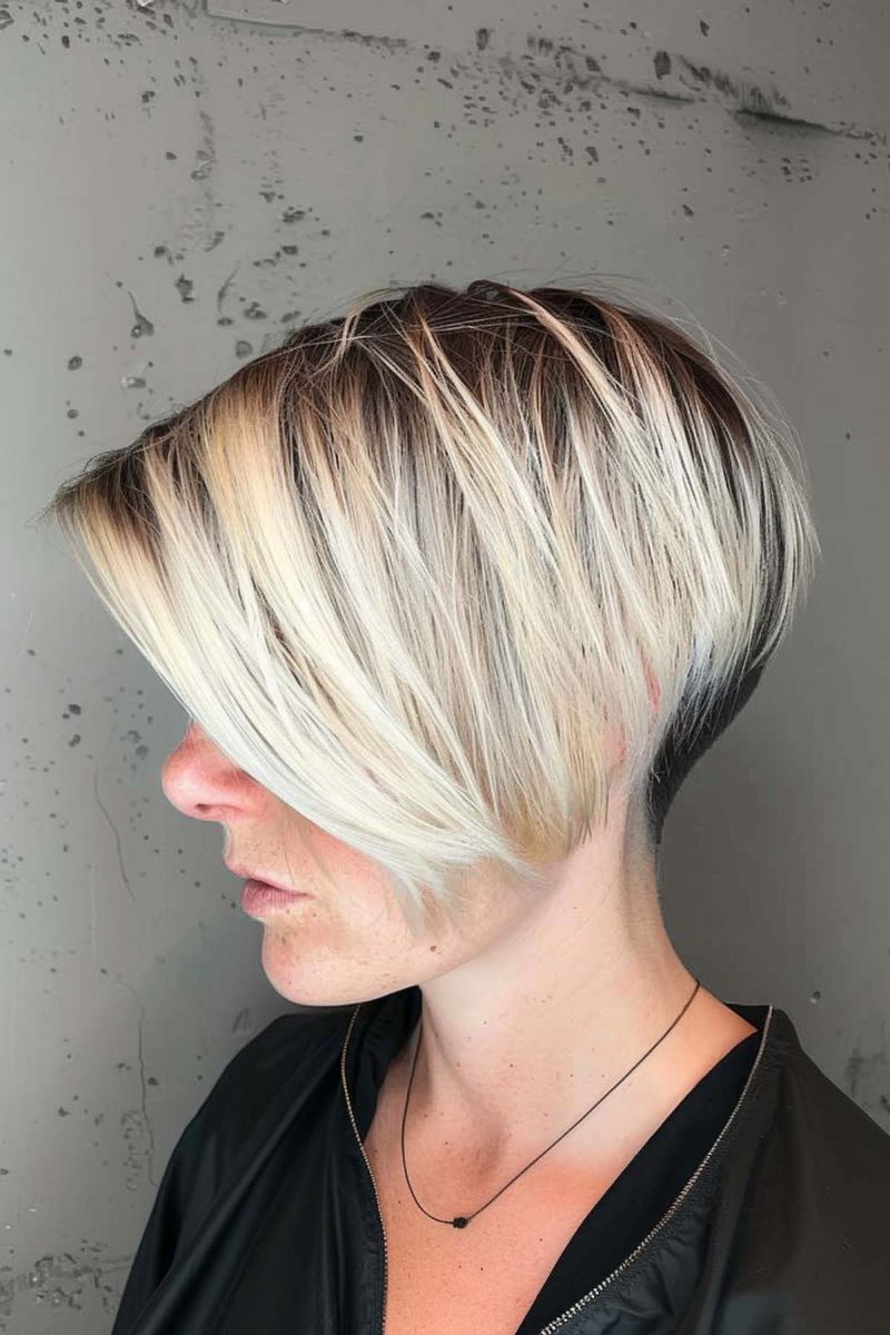 Asymmetrical Edge Wedge