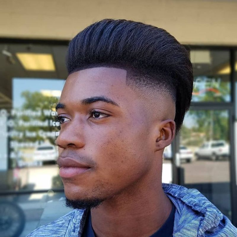 The Gel-Slicked Pompadour