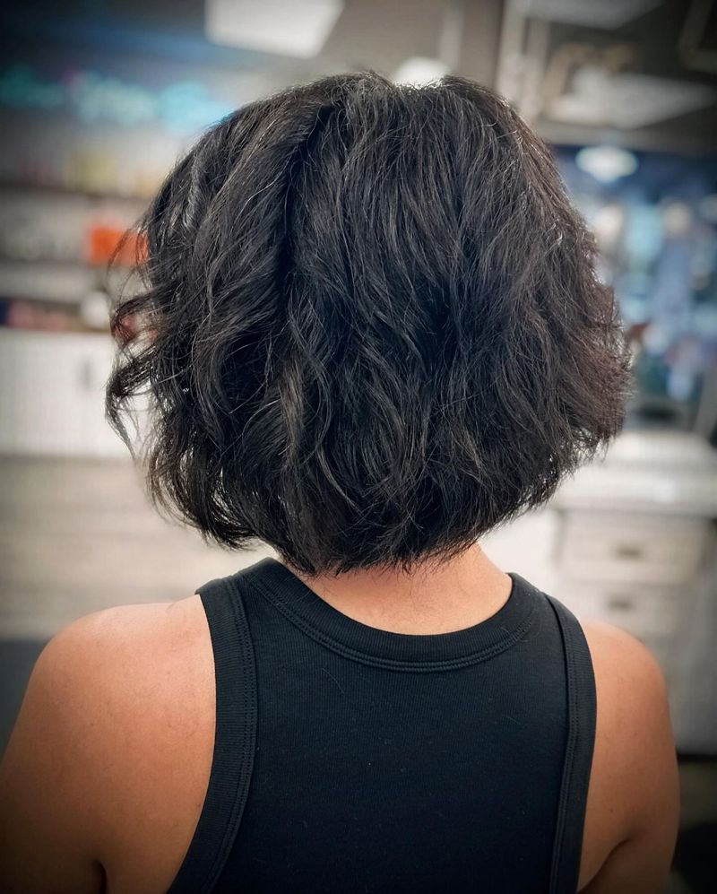The Razor-Cut Textured Bob