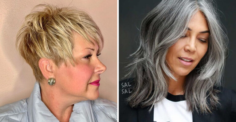 These 19 Cuts Know Exactly How To Tame Thick Over-60 Hair
