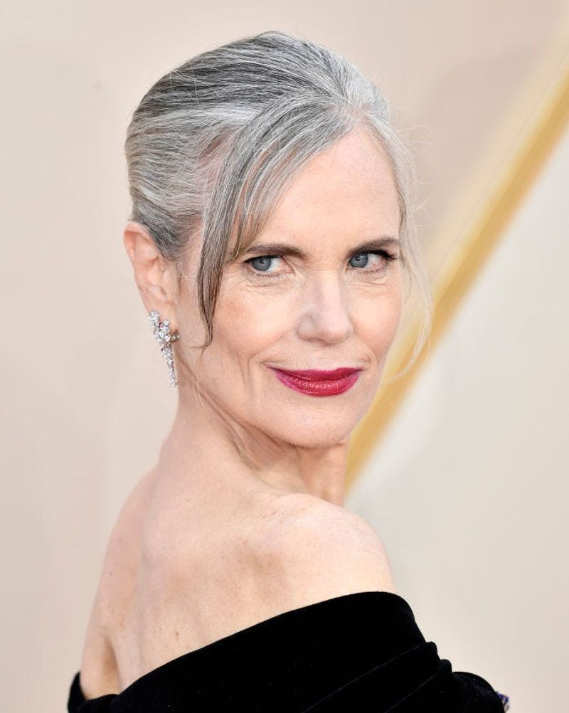 Severe Slicked-Back Styles