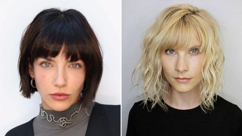 Blunt, Straight-Across Bangs