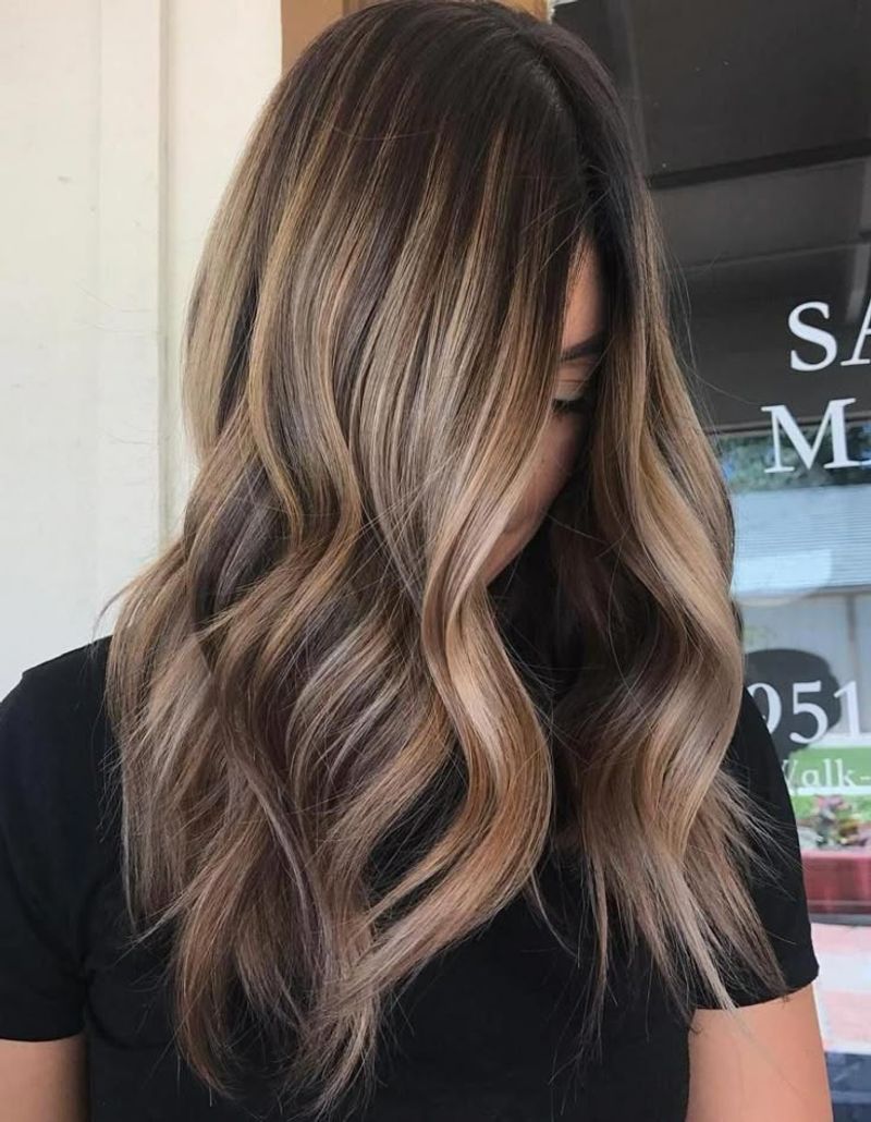 Cool Brunette Babylights