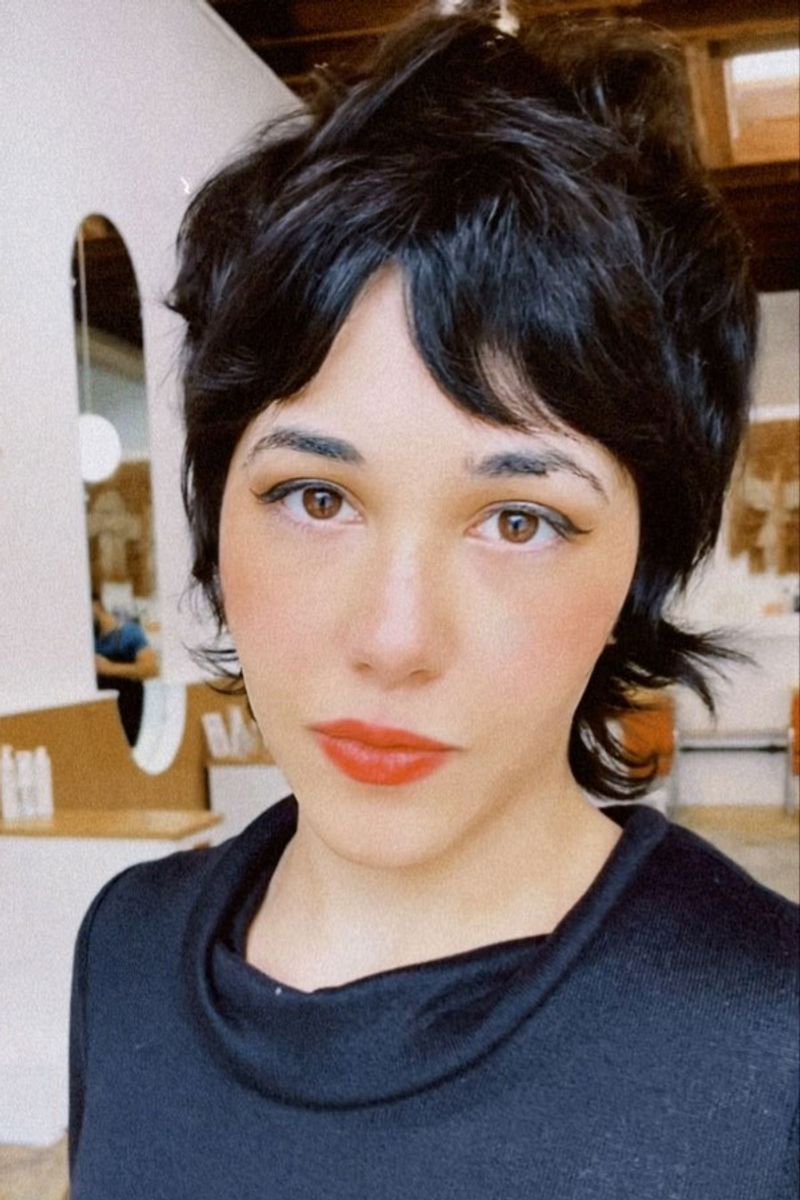 Moderne Mullet Shag