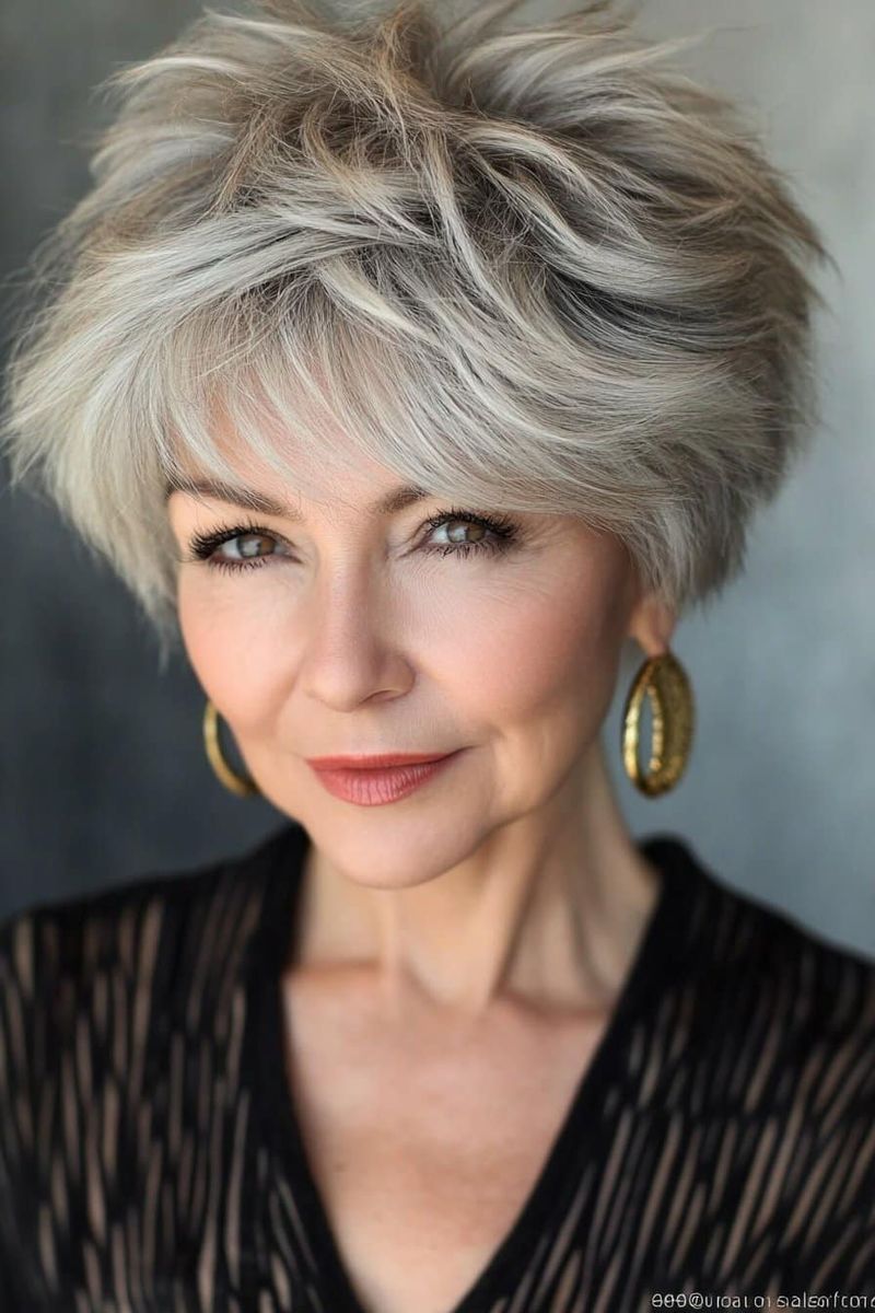 Silver Pixie with Longer Crown