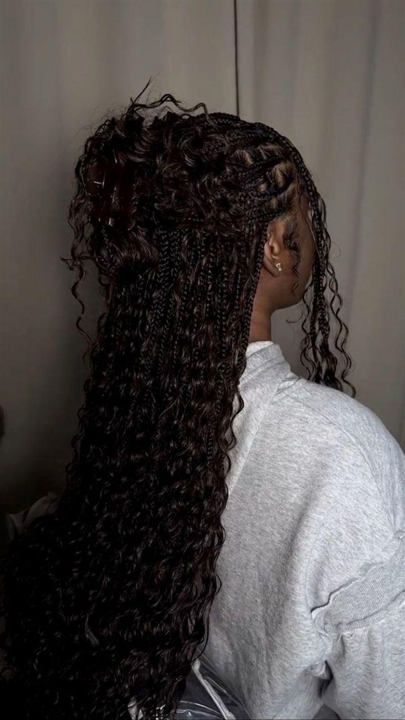 Waist-Length Braids That Tangle
