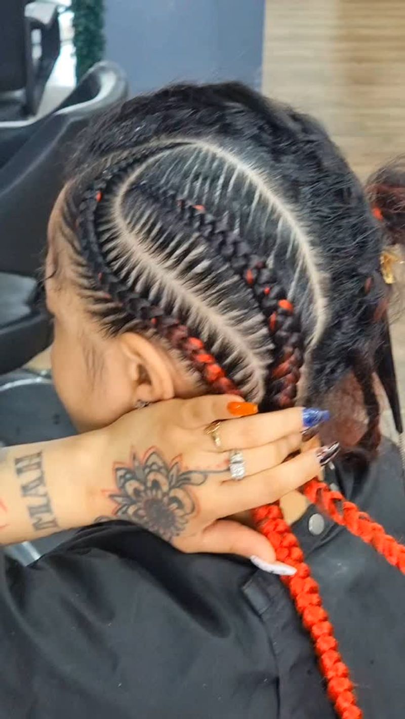 Two-Tone Stitch Braids