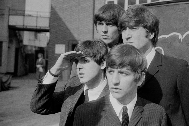 The Beatles' Mop Tops