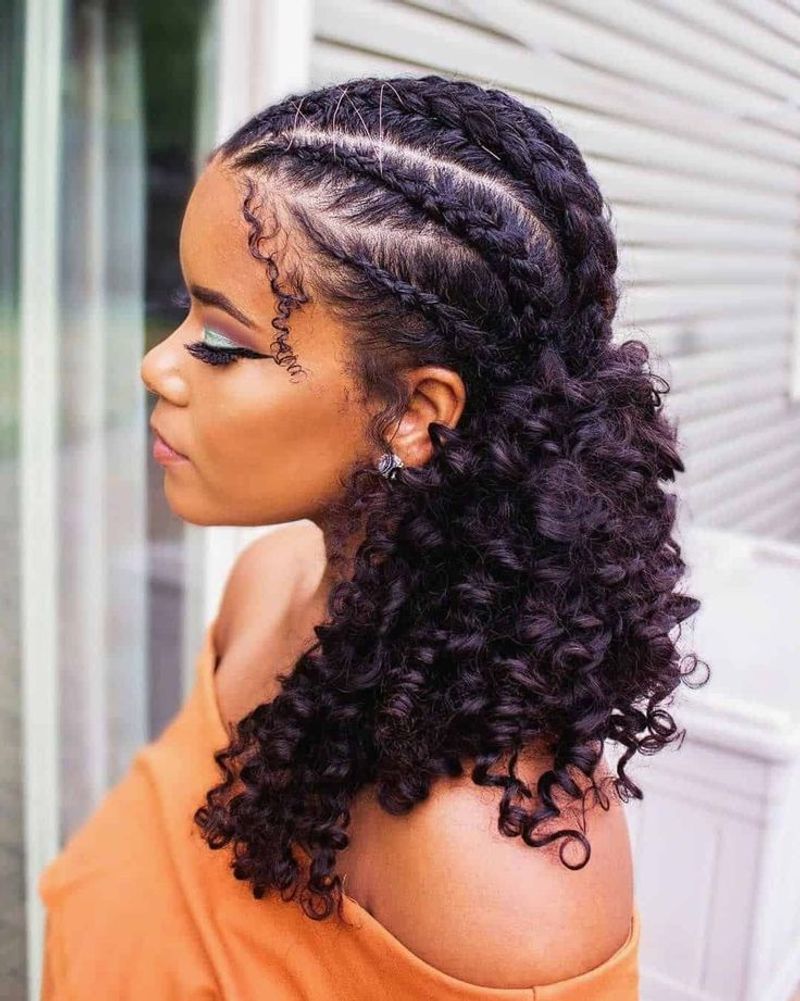 Braid and Curl Combo
