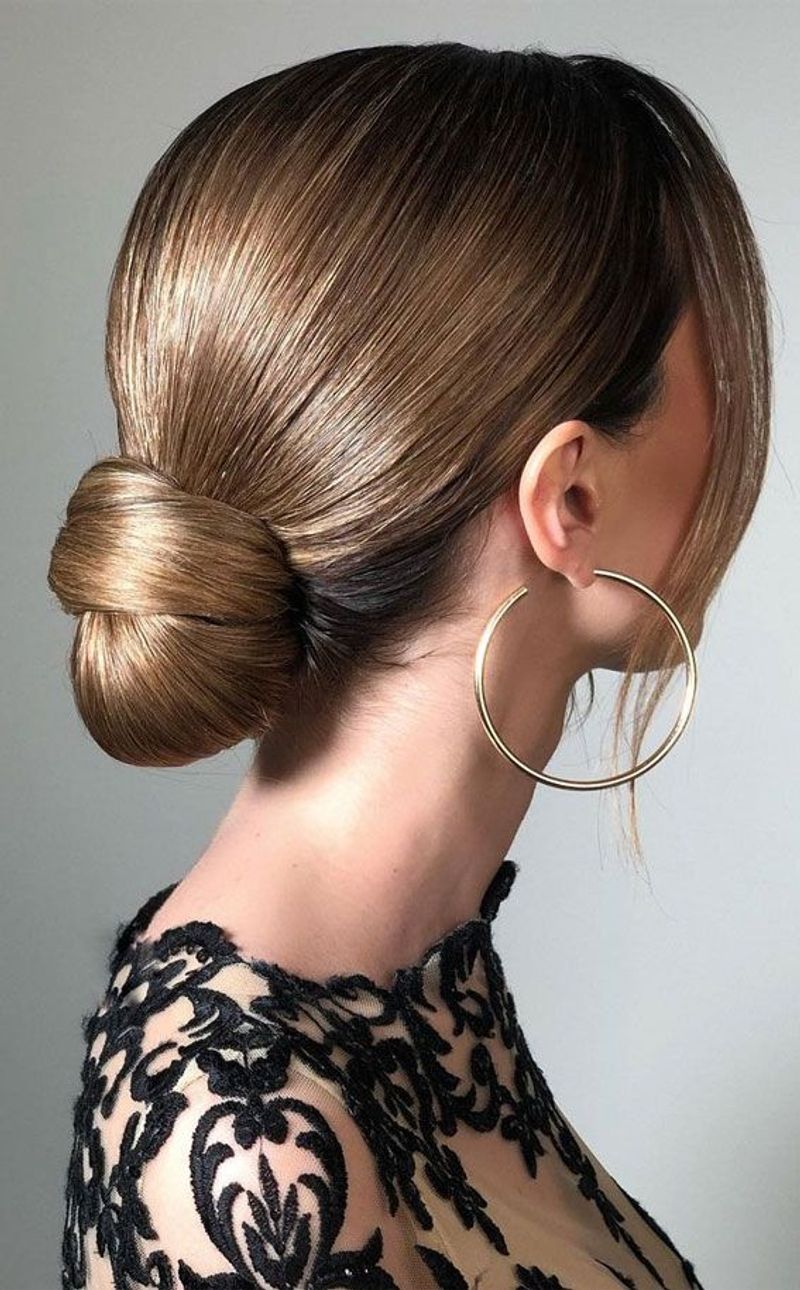 Sleek Wrapped Bun