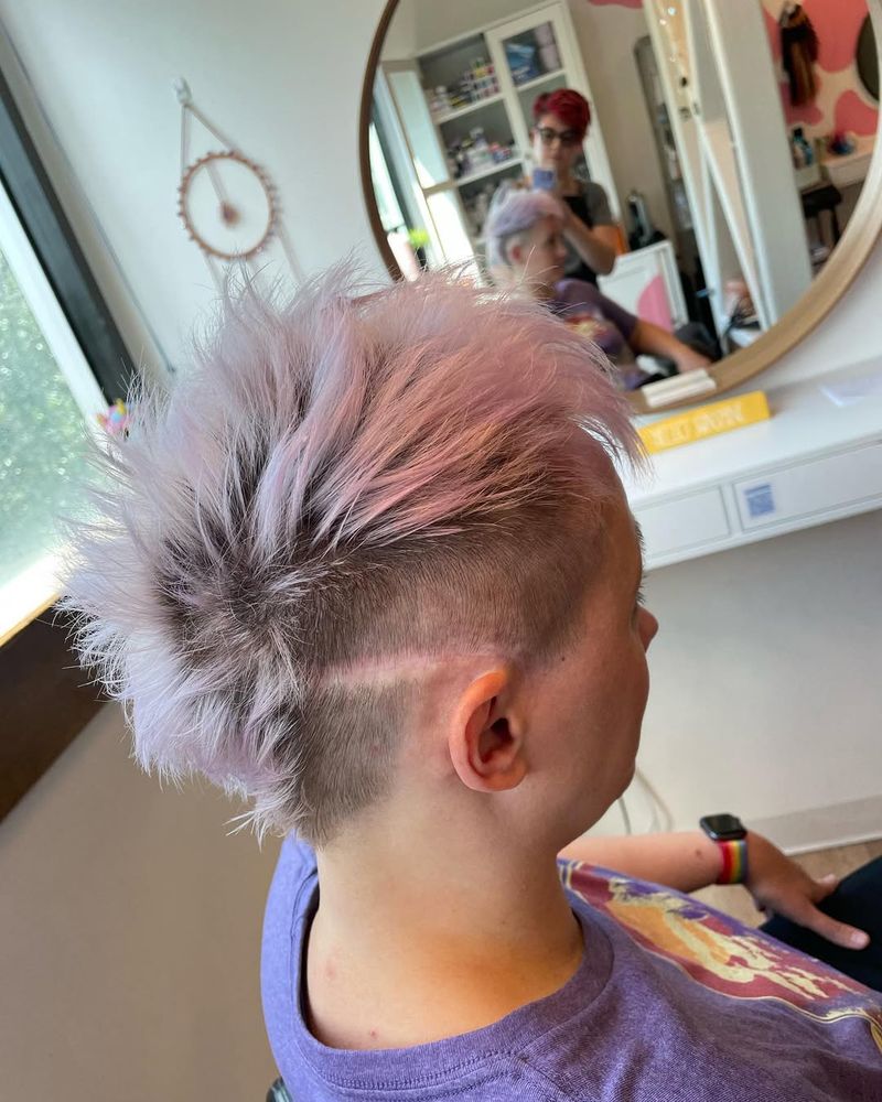 Mohawk exagéré