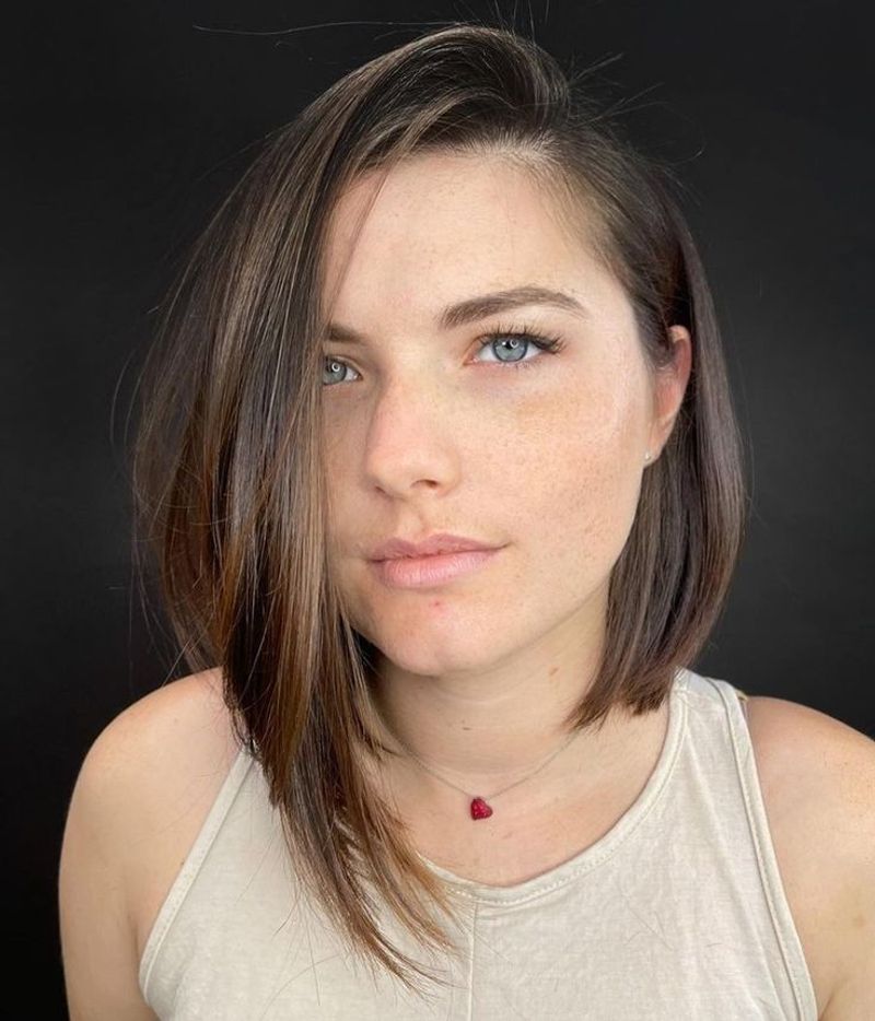 Slanted Lob With Razored Ends