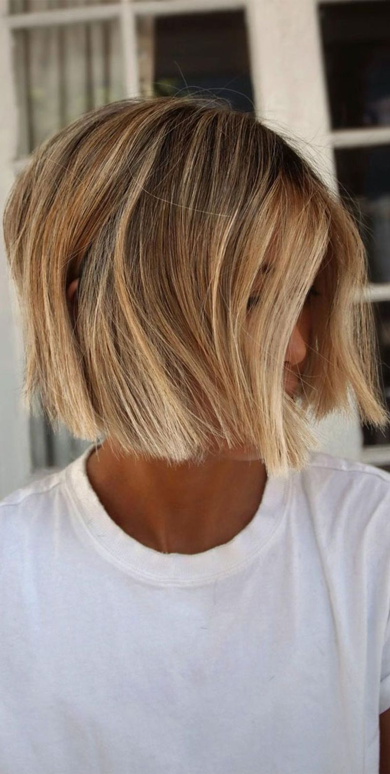 Blunt Chin-Length Bob