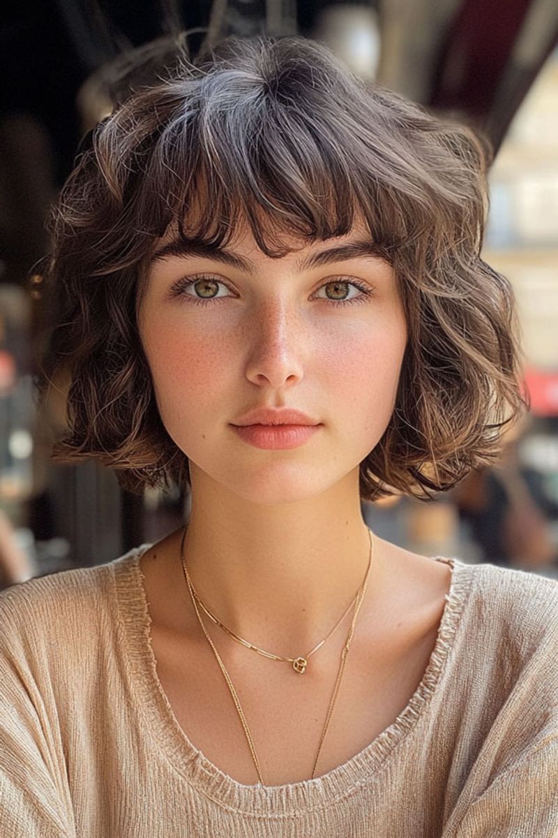 French Bob with Textured Ends