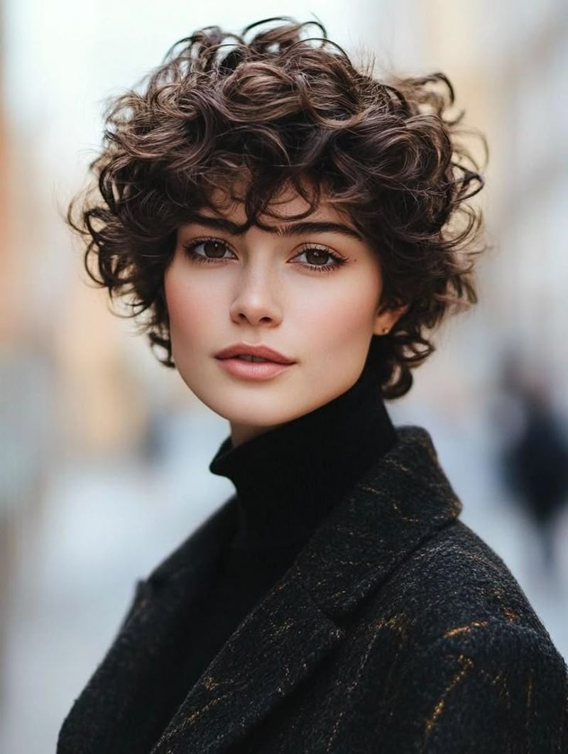 Curly Pixie