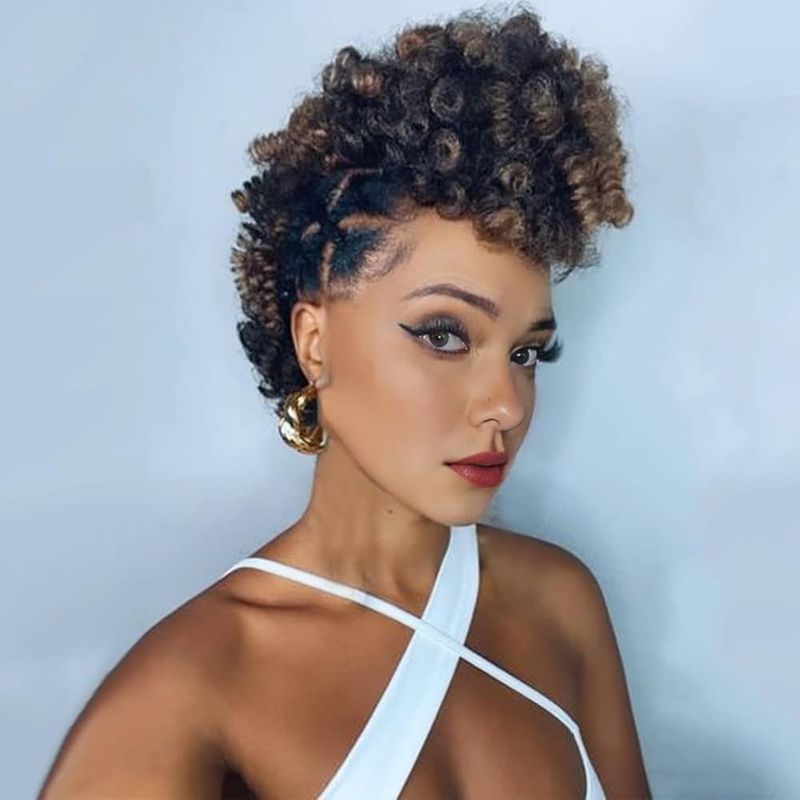 Sculpted Curls with Tapered Ends