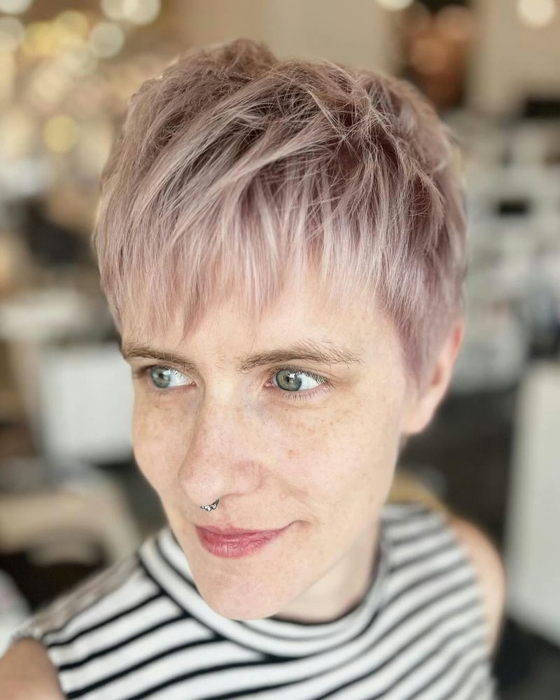 Pastel-Colored Pixie