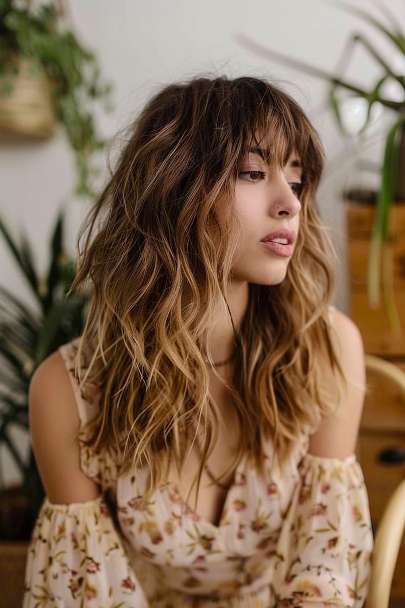 Long Layers with Western-Inspired Fashion