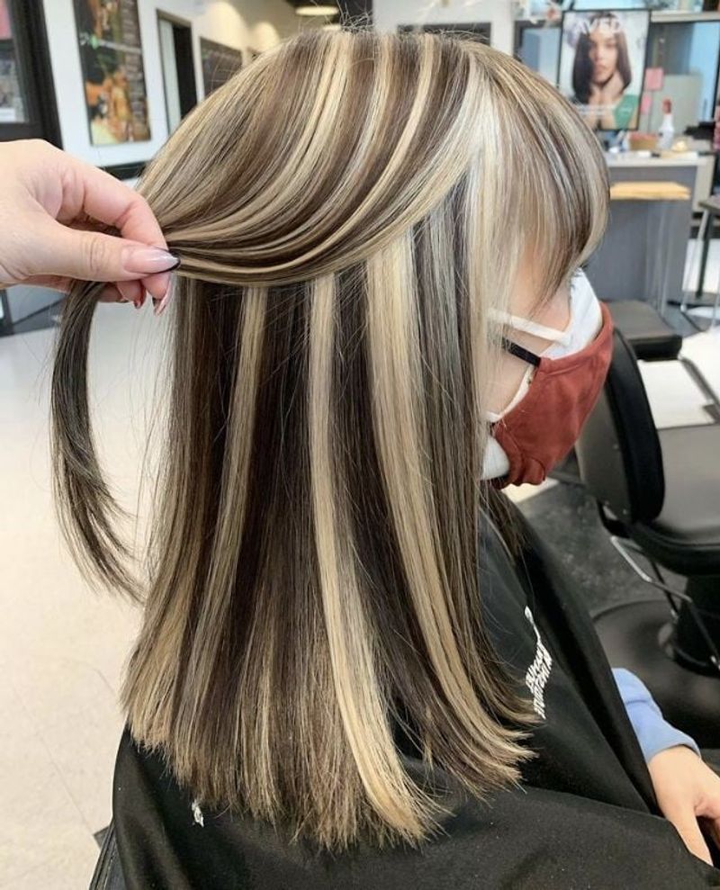 Chunky Highlighted Stripes