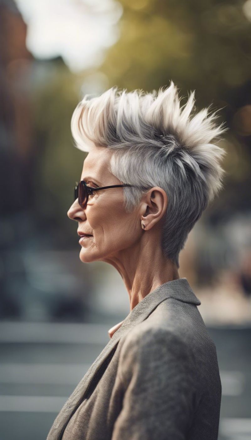 Messy Mohawk Inspiration